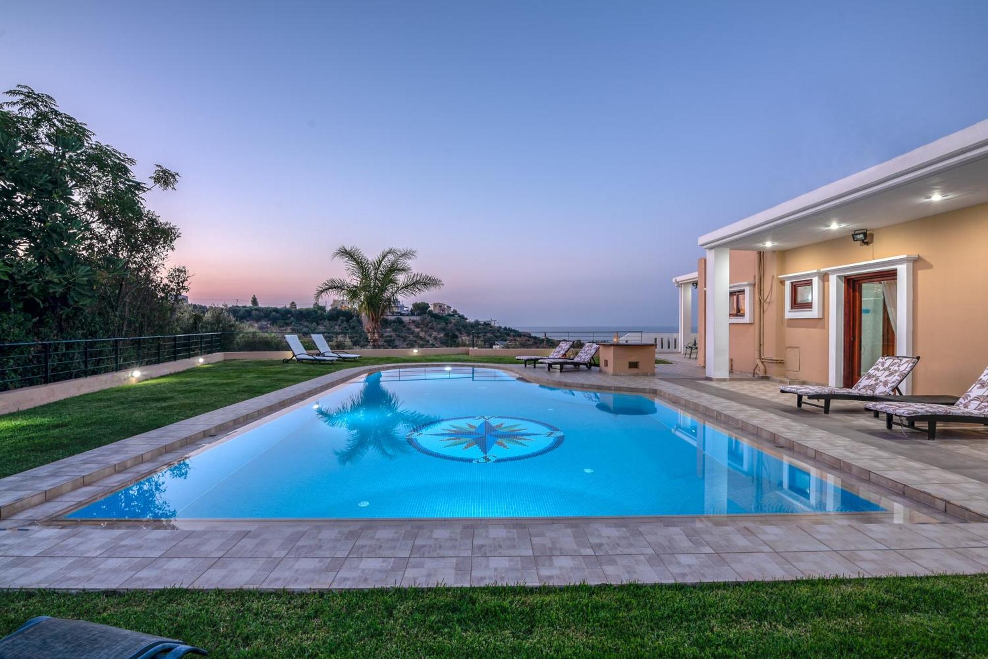 Nikola'S Villa Stalos Chania 外观 照片