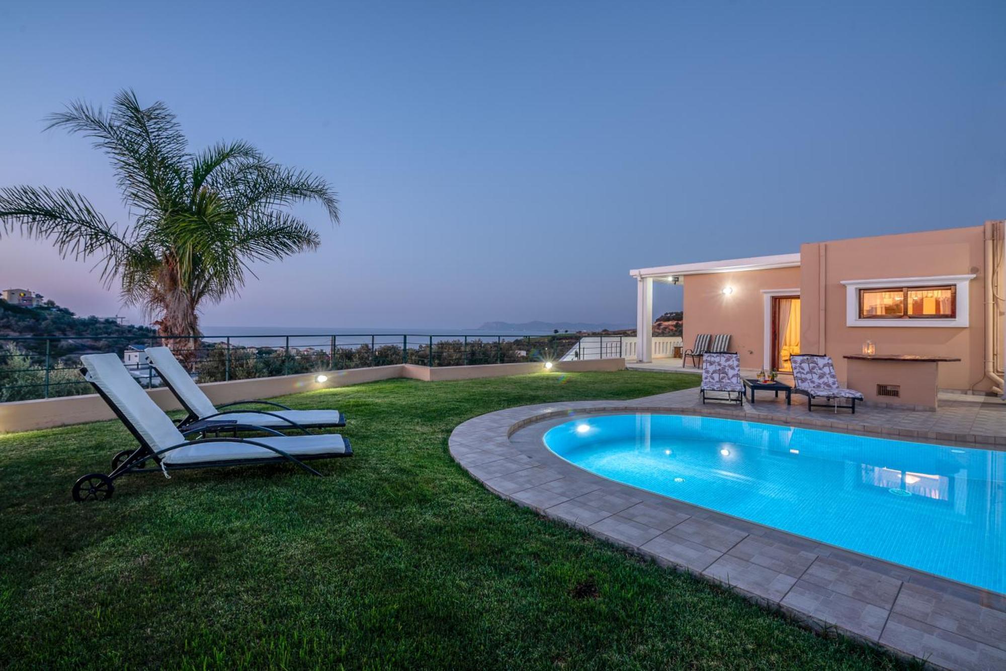 Nikola'S Villa Stalos Chania 外观 照片